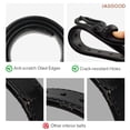 thumbnail image 4 of JASGOOD Kids Leather Belt for Boys Metal Free Hypoallergenic TSA Belt Boys Belt for Jeans Dress Casual, 4 of 6