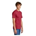 thumbnail image 3 of Port & Company Men's Comfortable Short Sleeve Tall Core Blend T-Shirt Red 2XLT, 3 of 5