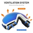 thumbnail image 3 of Lunettes de Ski de Résistance pour Hommes Femmes Protection contre le Brouillard et les UV Lunettes de Neige, 3 of 7