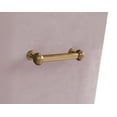 thumbnail image 4 of Beatrix Blush Velvet Side Chair with Gold Legs, 4 of 6