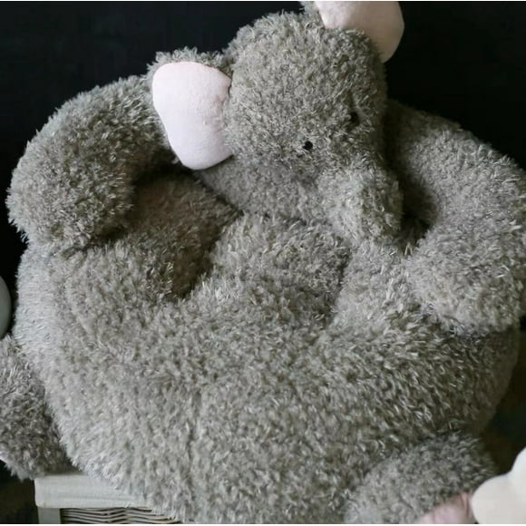Cartoon Unicorn Bear Hippo Rabbit Lion Giraffe Sofa Chair Plush Toys Cute Baby Seat Stuffed Soft Sleeping Pillow For Kids Gift