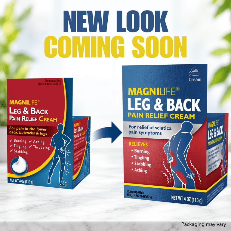 MagniLife Leg & Back Pain Relief Cream, 4 oz photo 2