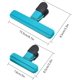 thumbnail image 3 of 12 Piezas Clips para Bolsas de Alimentos,Pinzas de Cierre Hermético para Cocina,6 Grandes (15.5cm) y 6 Pequeñas (7.8cm),Material ABS Antideslizante,Multicolor,Ideal para Pan, Snacks, Congels y Más, 3 of 3