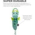 thumbnail image 4 of Outward Hound Toys Dogs Crave - Must Have Toys for Dogs Rope Toy Ropiez Dragon, 4 of 7