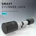 thumbnail image 4 of Summer Savings SEMPAI Bluetooth Smart Door Lock Cylinder 60mm Fingerprint App Remote Security Home Electric Keyless Entry Door Lock, Tuya APP Control Wal&mart Deals Christmas Eve, 4 of 7