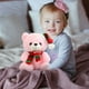 thumbnail image 4 of Artículos de decoración navideña en liquidación Regalo de Navidad Bufanda Lindo oso de peluche Gorro navideño Muñeco de oso Muñeco de tela, 4 of 6