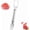 1pcs, variant on 2-in-1 Stainless Steel Watermelon Cutter and Fork Slicer, Fruit Cube Cutting Tool for Watermelon, Mango, Apple (1pcs)