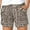Brown, variant on POROPL Womens Shorts Elastic Waist Casual Loose Shorts with Pockets