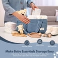 thumbnail image 3 of Organizador de pañales PeraBella Baby con asa para niños y niñas, 3 of 9