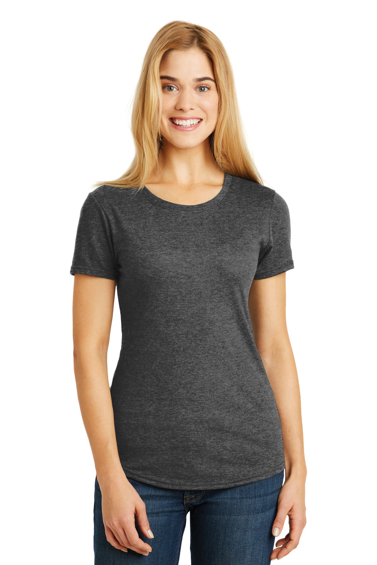 Troubled Systematically use Anvil Women's Short Sleeve Tri-Blend T-Shirt - 6750L - Walmart.com