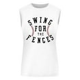 thumbnail image 4 of UANWENN Débardeur de Baseball à Col Rond pour Femmes Imprimé Débardeurs de Baseball Mignon Entraînement Graphique Décontracté Été Sans Manches Veste Haut Chemises Amples Femmes Grande Taille Maillot de Corps Haut Hommes Haut de Course Femmes Paillettes Trop Athlétique, 4 of 4