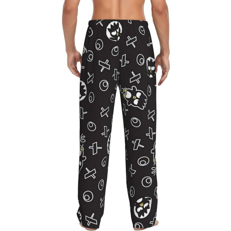 Pyjamas Homme Drole Mens Camo Print Drawstring Waist Fleece Pajama