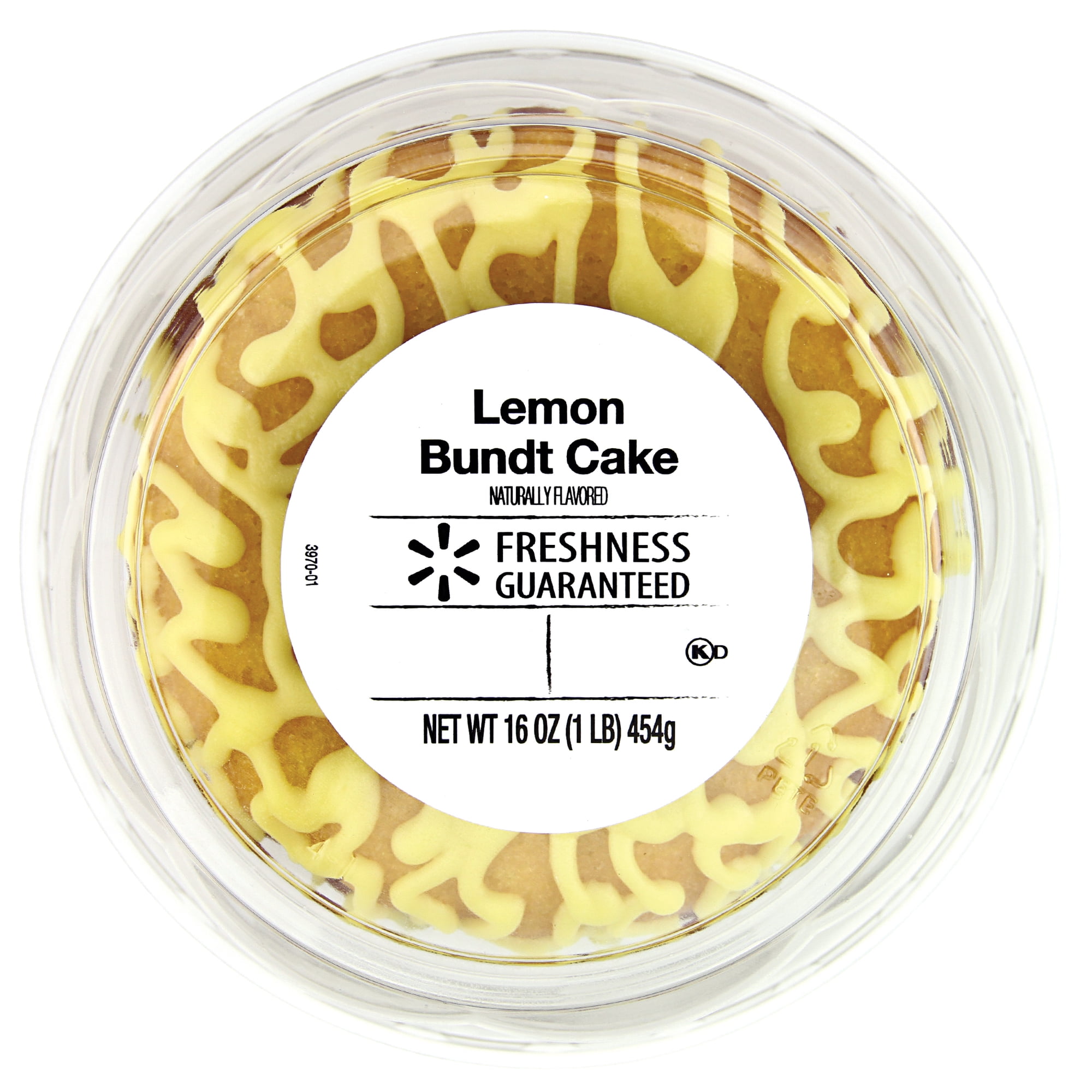 Freshness Guaranteed Lemon Flavored Bundt Cake, 16 oz, Shelf Stable