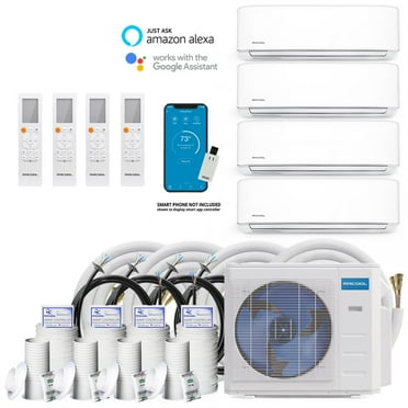 MrCool DIY 4th Gen Multi-Zone 4-Zone System