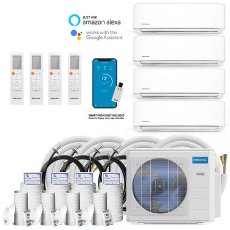 

MrCool DIY 4th Gen Multi-Zone 4-Zone System