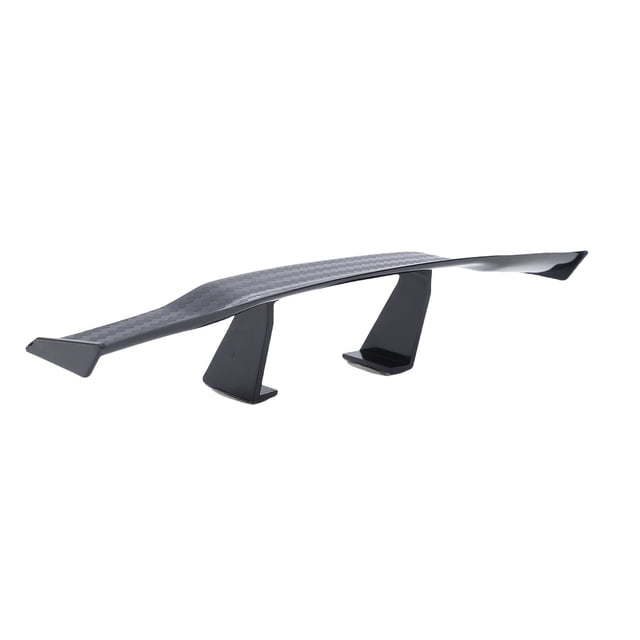 Mini Alerón Universal Para Coche, 6,7 Pulgadas, Textura Decorativa De Fibra De Carbono, Ala Trasera Para Todos Los Coches, Color Negro