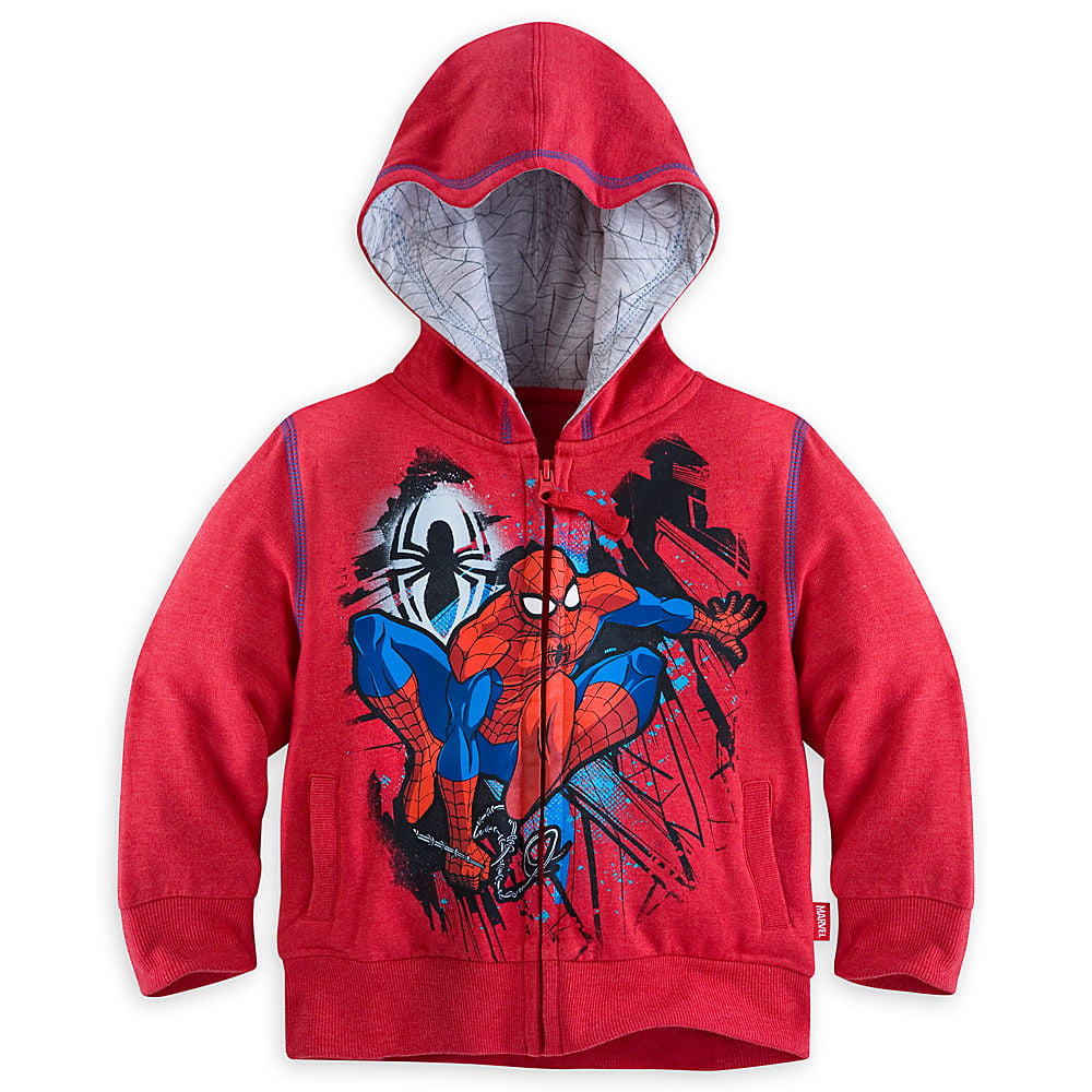 Disney Store Disney Store Marvel SpiderMan Red Zip