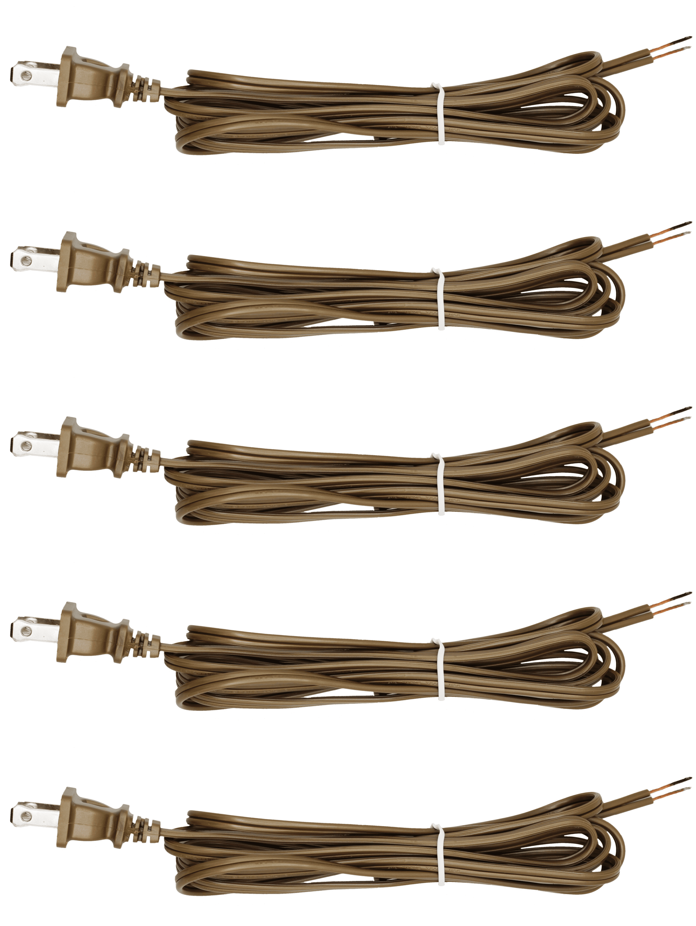 Creative Hobbies Antique Gold Lamp Cord, 8 Foot Long, Replacement Lamp