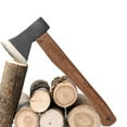 thumbnail image 4 of LITINKIMI Single Bit Handle Replacement Wooden Axes Handle Brown 1Set, 4 of 8