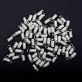 thumbnail image 4 of 100Pieces Ressort Cordon Embout Fermoir Bijoux Faisant Trouver Blanc, 4 of 10