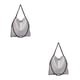thumbnail image 1 of Bolso de hombro Sonducket de cadena PU para mujer lujo gris 2piezas, 1 of 6