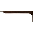 thumbnail image 2 of Ekena Millwork 2"W x 18"D x 6 1/2"H Embrey Steel Bracket, Antiqued Copper, 2 of 11