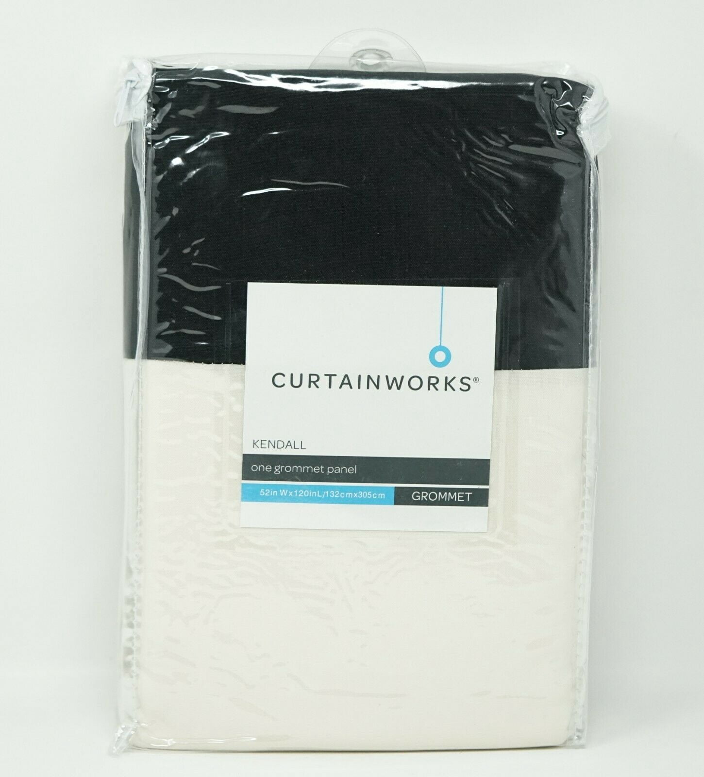 Curtainworks Solid Print Grommet Room Darkening, Energy Efficient Curtain Panel, 52" x 120", Ages 18-64