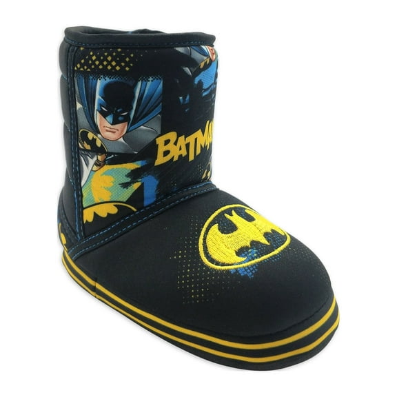 Batman Toddler Boys License Bootie Slippers, Sizes 5-12