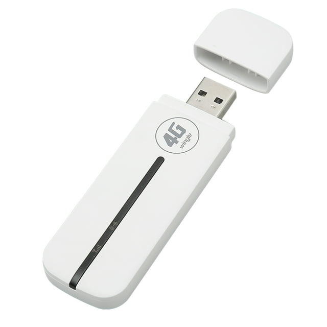 USB WiFi Router, Stable Signal 4G USB WiFi Modem High Speed Plug and Play for Cell Phones for Laptops for Outdoor