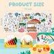 thumbnail image 2 of Póster/Mantel Gigante Para Colorear De Verano - Juguetes De Verano - Pancarta Para Colorear De Papel Gigante De 30 X 72 Pulgadas - Manualidades Para Niños Actividades Regalos Juegos Helado Favores De, 2 of 2
