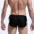 thumbnail image 3 of Wancir Men's Boxer Brief Underwear Sexy Boxers Shorts Casual Pajamas Underpants Breathable Fit Split Athletic Shorts, 3 of 5