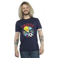 thumbnail image 2 of Looney Tunes Mens Tweety Football Circle T-Shirt, 2 of 3