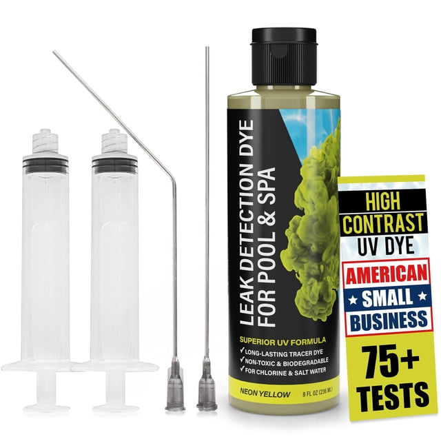 Kit de tinte para detección de fugas en piscinas Escentile 236 ml, más de 75 pruebas