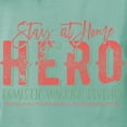 thumbnail image 3 of CafePress - Stay At Home Hero T Shirt - Womens Comfort Colors® Shirt, 3 of 4