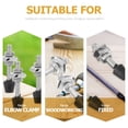 thumbnail image 3 of Woeilo 6 Pcs Plastic Screw Bolts Horizontal Toggle Clamp Quick Release Latch Screws Fixture Components, 3 of 5