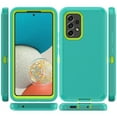 thumbnail image 7 of NIFFPD Samsung Galaxy A53 5G Case with Screen Protector Full-Body Shockproof Phone Case for Galaxy A53 5G Green&Yellow, 7 of 7