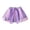 65#Purple Pink, variant on Layered Ballet Tulle Rainbow Tutu Skirt for Little Girls Dress Up Multicolor