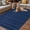Blue, variant on Dark Blue Outdoor Rug for Patio/Deck/Porch, Non-Slip Large Area Rug 5 x 7 Ft, Retro Farmhouse Plants Wall Lines Texture Indoor Outdoor Rugs Washable Area Rugs, Reversible Camping Rug Carpet Runner