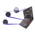 thumbnail image 6 of MSI THIN GF63 Gaming Notebook, 15.6" FHD Display, Intel Core i5-9300H Upto 4.1GHz, 32GB RAM, 2TB NVMe SSD + 1TB HDD, NVIDIA GeForce GTX 1650, HDMI, Wi-Fi, Bluetooth, Windows 10 Pro, 6 of 8