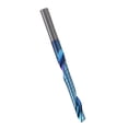 thumbnail image 4 of Single Flute Cutter, 4x28x55 High Wear Resistance Milling Cutter CNC Cutting Bit Straight Shank Milling Cutter  For Industrial Supplies For Industrial Accessory, 4 of 8