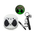 thumbnail image 1 of wonima11 for Airpods 3rd Generation Case Cover with Cute Panda Keychain, [Glow in The Dark] Funny Anime Skull Cases for Apple Airpods 3 Case for Women Men, 1 of 1