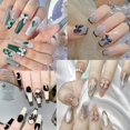 thumbnail image 3 of Accesorios para manicura profesional, accesorios para manicura con lazo 3D, mezcla de flores acrílicas, purpurina, diamantes de imitación, 30 piezas, 3 of 4