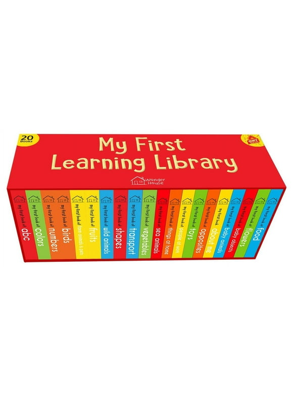 My First Complete Learning Library : Boxset of 20 Board Books Gift Set for Kids (Horizontal Design) (Multiple copy pack)
