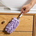 thumbnail image 6 of Clearance sale! Lssam Dust Off Duster Dust Daddy Damp Duster Snowler Extendable Dusting Brush Multi Purpose Cleaning For Home And Car With Detachable And Washable Cloth Head, 6 of 9