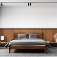 thumbnail image 2 of Acacia Emery Solid Wood Bed Frame With headboard King Caramel, 2 of 7