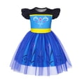 thumbnail image 1 of Disfraz de Princesa HenzWorld Vestido de Tul Azul para Niñas de 7 a 8 Años, 1 of 6