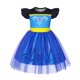 thumbnail image 1 of Disfraz de Princesa HenzWorld Vestido de Tul Azul para Niñas de 7 a 8 Años, 1 of 6