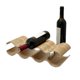 thumbnail image 1 of Wooden Wine Rack Wavy Wine Bottle Storage Rack Cabinet Pantry Home Kitchen Bar Countertop Storage D, 1 of 5