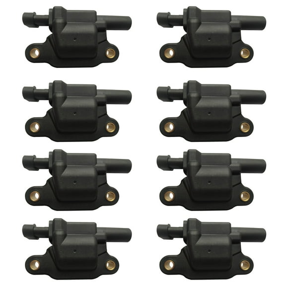 Set of 8 Ignition Coils Compatible with Cadillac Chevy GMC Pontiac G8 Grand Prix H3 Tahoe Yukon Silverado Impala Trailblazer Avalanche 5.3L 6.0L V8 12611424 12570616 8125706160 D510C