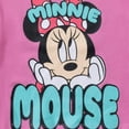 thumbnail image 3 of Disney Minnie Mouse Waffle Knit Short Sleeve T-Shirt and Shorts Set (Girls), 2 Piece Set, Sizes 2T-6X, 3 of 8